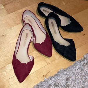 Kelly & Katie Flats (Red & Black)
